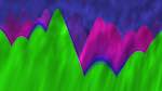 Fifth of 'reflets &mdash; msg &mdash; abstract mountain 1'.