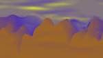 Second of 'reflets &mdash; msg &mdash; abstract mountain 2'.