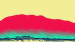 Fourth of 'reflets &mdash; msg &mdash; abstract mountain 2'.