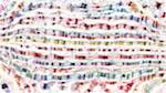 Second of 'reflets &mdash; paint action sequence &mdash; movie proc'.