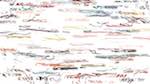 Fourth of 'reflets &mdash; paint action sequence &mdash; movie procs'.