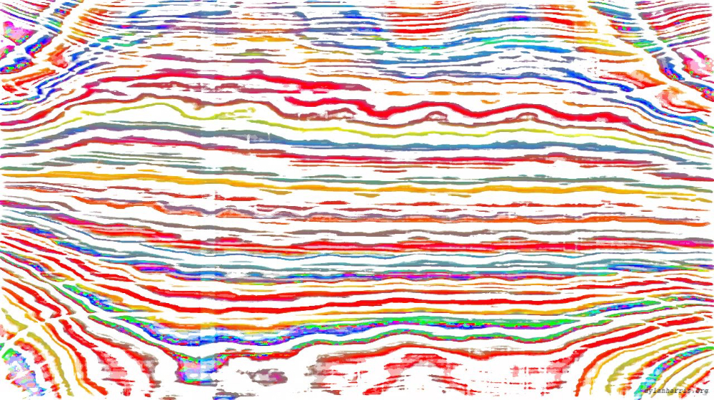 Image 'reflets &mdash; paint action sequence &mdash; movie process examples 1 2'.