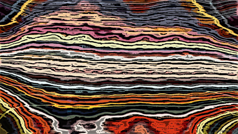 Image 'reflets &mdash; paint action sequence &mdash; movie processing ideas 1 7'.
