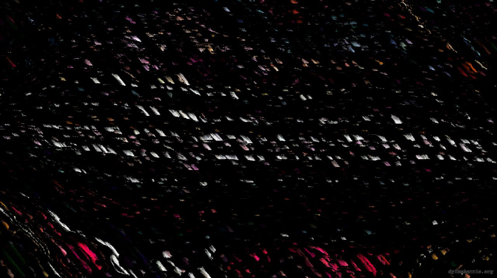Image 'reflets &mdash; paint action sequence &mdash; movie processing ideas 1 4'.