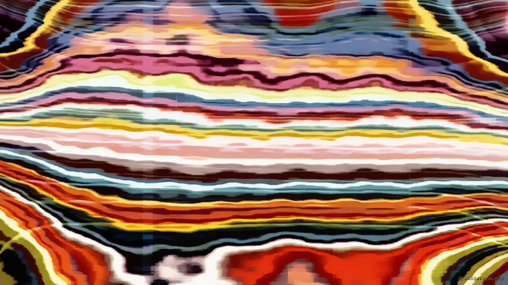 Image 'reflets &mdash; paint action sequence &mdash; movie processing ideas 2 1'.