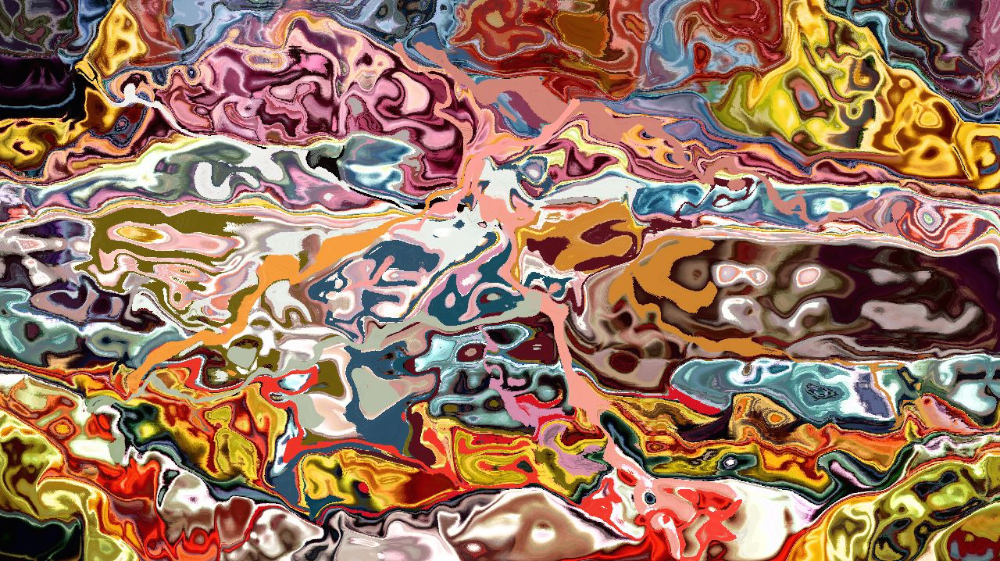 Image 'reflets &mdash; dualmode paint &mdash; new new 2 2 4'.