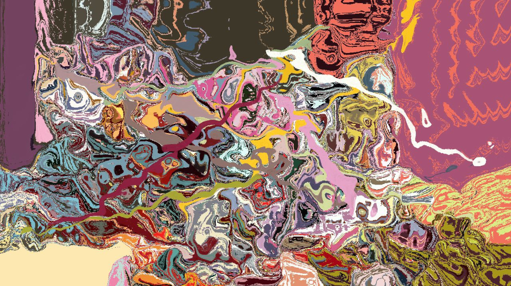Image 'reflets &mdash; dualmode paint &mdash; new new 2 2 5'.