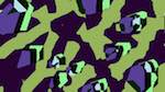 Sixth of 'reflets &mdash; msg &mdash; variations 1 new f 11'.