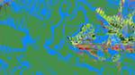 Sixth of 'reflets &mdash; msg &mdash; variations 1 new f 12'.