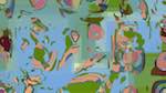 Seventh of 'reflets &mdash; msg &mdash; variations 1 new f 9'.