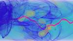 Second of 'reflets &mdash; msg &mdash; variations 2 new 16 6'.
