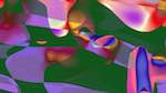 Seventh of 'reflets &mdash; msg &mdash; variations 2 new 3 2'.