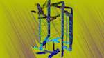 Sixth of 'reflets &mdash; msg &mdash; variations 2 new 6 3'.