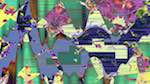 Fourth of 'reflets &mdash; msg &mdash; variations 2 new 6 7'.