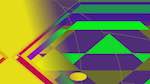 Seventh of 'reflets &mdash; msg &mdash; variations 2 new 8 16'.