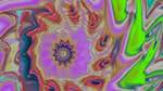 Seventh of 'reflets &mdash; msg &mdash; variations 2 new 8 2'.