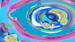 Sixth of 'reflets &mdash; msg &mdash; variations 2 new 8 24'.