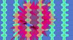 Third of 'reflets &mdash; msg &mdash; variations 0 op art 1'.
