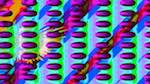 Third of 'reflets &mdash; msg &mdash; variations 0 op art 4'.