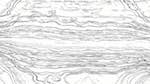Second of 'reflets &mdash; paint action sequence &mdash; outlines'.