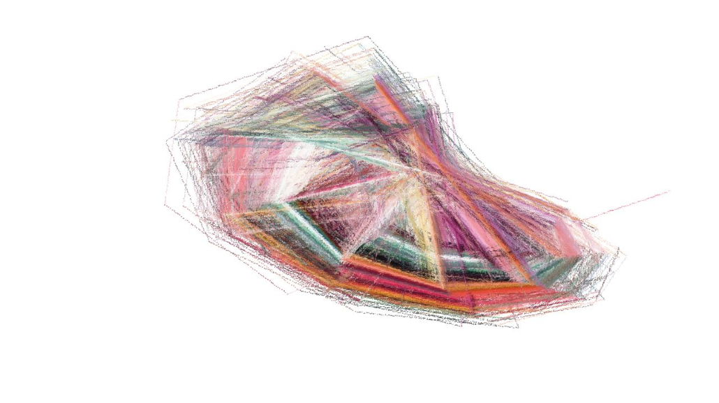 Image 'reflets &mdash; paint synthesiser classic &mdash; 4.0 collection procedural abstraction exp 3 1'.