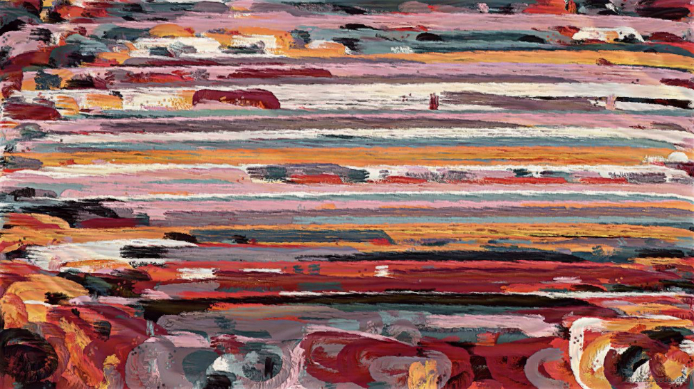 Image 'reflets &mdash; paint action sequence &mdash; paint in 1 4'.