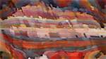 Third of 'reflets &mdash; paint action sequence &mdash; paint in 2'.