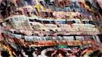 Sixth of 'reflets &mdash; paint action sequence &mdash; paint in 2'.