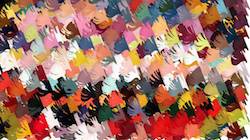 Third of 'reflets &mdash; paint synthesiser classic &mdash; 3.0 collection particles 3'.