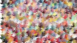 Fourth of 'reflets &mdash; paint synthesiser classic &mdash; 3.0 collection particles 7'.