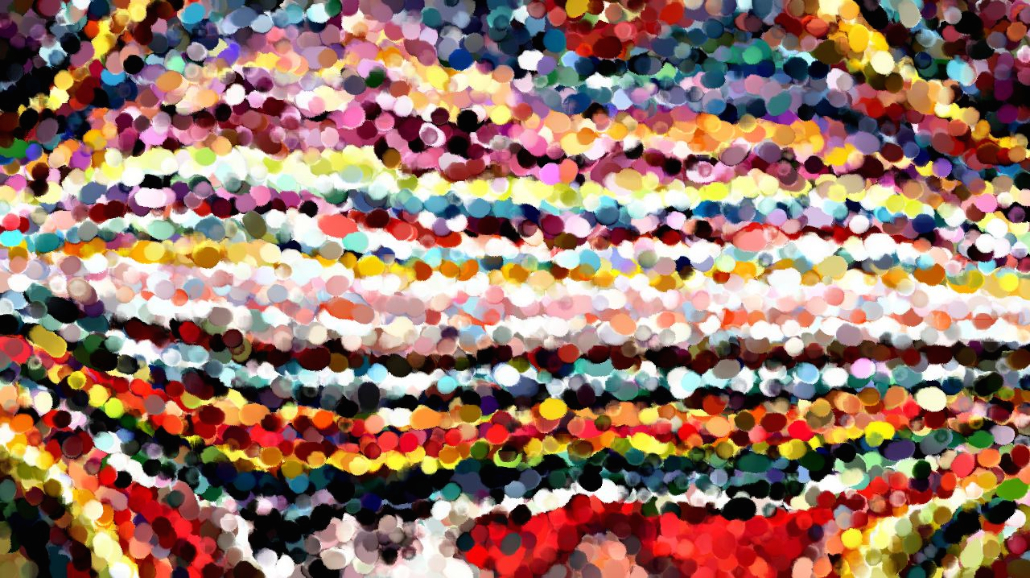 Image 'reflets &mdash; paint synthesiser classic &mdash; 4.0 collection path repeaters 2 3'.