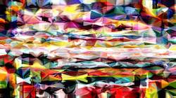 First of 'reflets &mdash; paint synthesiser classic &mdash; 4.0 collection path repeaters 2'.