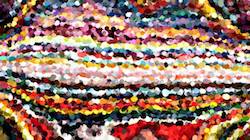 Third of 'reflets &mdash; paint synthesiser classic &mdash; 4.0 collection path repeaters 2'.