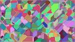 Sixth of 'reflets &mdash; msg &mdash; variations 0 pattern 1 11'.