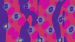 Fourth of 'reflets &mdash; msg &mdash; variations 0 pattern 1 12'.