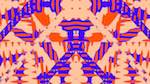 Fifth of 'reflets &mdash; msg &mdash; variations 0 pattern 1 16'.