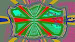 Sixth of 'reflets &mdash; msg &mdash; variations 0 pattern 2 4'.