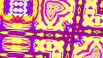 Seventh of 'reflets &mdash; msg &mdash; variations 0 pattern 2 4'.