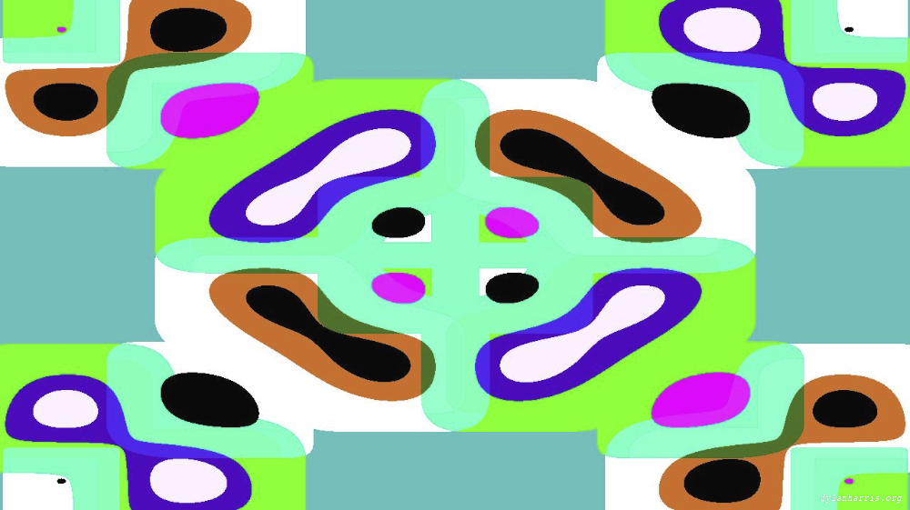 Image 'reflets &mdash; msg &mdash; variations 0 pattern 2 5 8'.