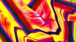 Sixth of 'reflets &mdash; msg &mdash; variations 0 pattern 2 5'.