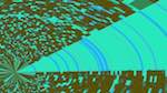 Second of 'reflets &mdash; msg &mdash; variations 1 pattern 1'.