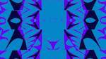 Sixth of 'reflets &mdash; msg &mdash; variations 0 pattern 1 5'.