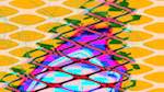 Seventh of 'reflets &mdash; msg &mdash; variations 0 pattern 1 6'.