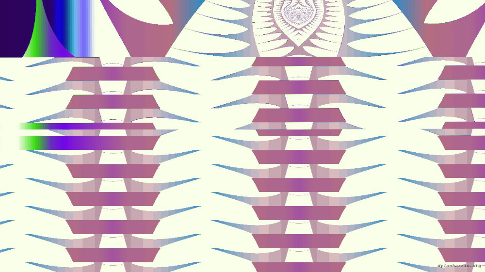 Image 'reflets &mdash; msg &mdash; variations 0 pattern 1 7 6'.