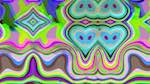 Second of 'reflets &mdash; msg &mdash; variations 0 pattern 1 7'.