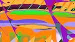 Eighth of 'reflets &mdash; msg &mdash; variations 0 pattern 1 7'.