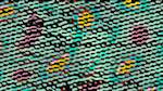 Fourth of 'reflets &mdash; msg &mdash; variations 0 pattern 1 8'.