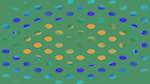 Second of 'reflets &mdash; msg &mdash; abstract patterns'.