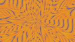 Fifth of 'reflets &mdash; msg &mdash; variations 1 pinwheel 1'.