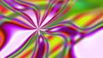 Seventh of 'reflets &mdash; msg &mdash; variations 1 pinwheel 1'.